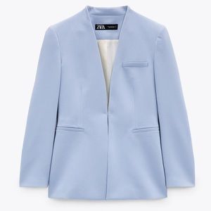ZARA Lappelless Blazer